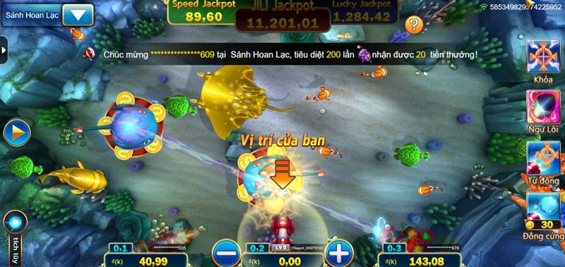 Giao diện trò chơi